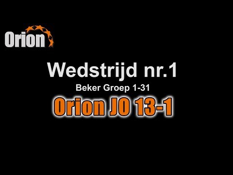 Orion JO13-1: 1e Bekerwedstrijd vs AVW'66 JO13-1 09-09-2017 (HD)