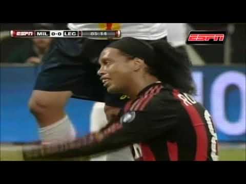 Ronaldinho vs Lecce (05/04/2009)