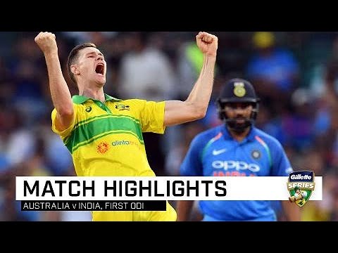 Aussies bounce back to outclass India | First Gillette ODI