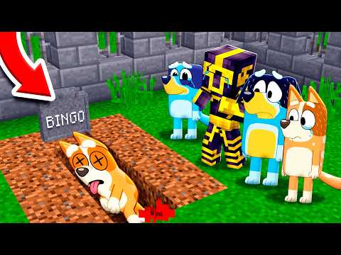 LA MUERTE de BINGO en MINECRAFT 😱