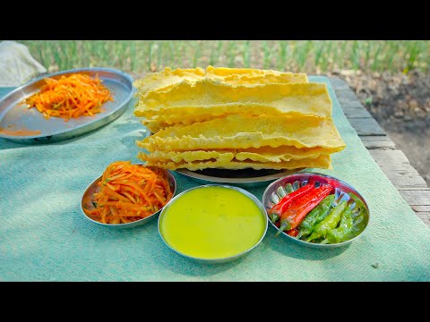 Gujarati Fafda and Kadhi Recipe #indianfood