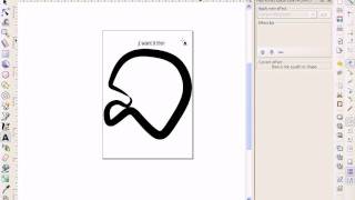 preview picture of video 'Inkscape Tutorial - Variable Outline Width'