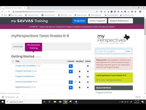 Mysavvastraining