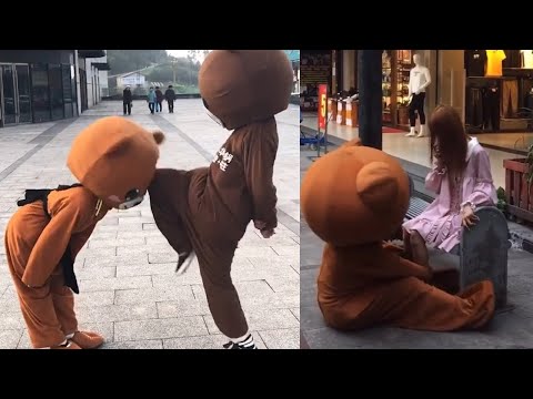 Lovely little bear everyday, TRY NOT TO LAUGH & Funny Pranks Compilation - 2020#01