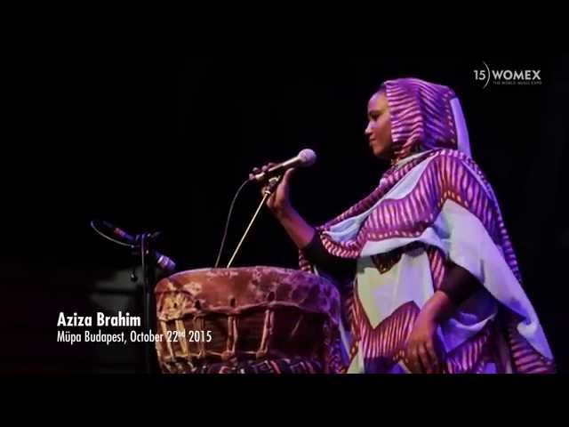 Aziza Brahim at WOMEX 15