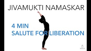 Jivamukti Namaskar in honor of liberation