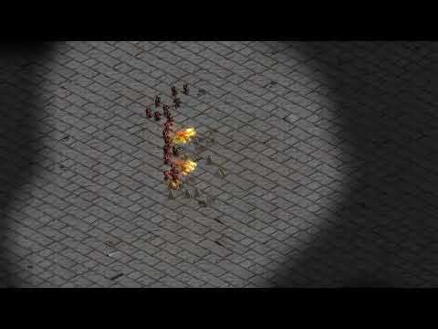 50 Dark Templar vs 50 Firebats