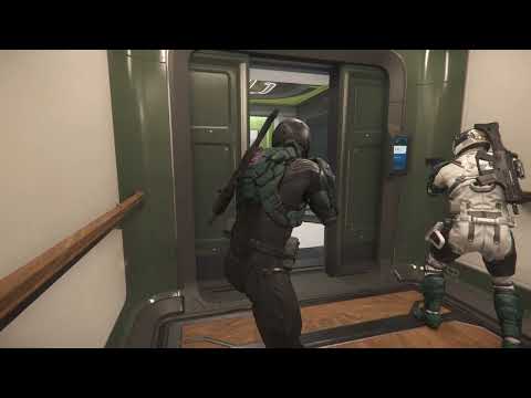 Star Citizen Alpha 3.17.2 PTU Murdering Player After Bugged LT in Admin Center