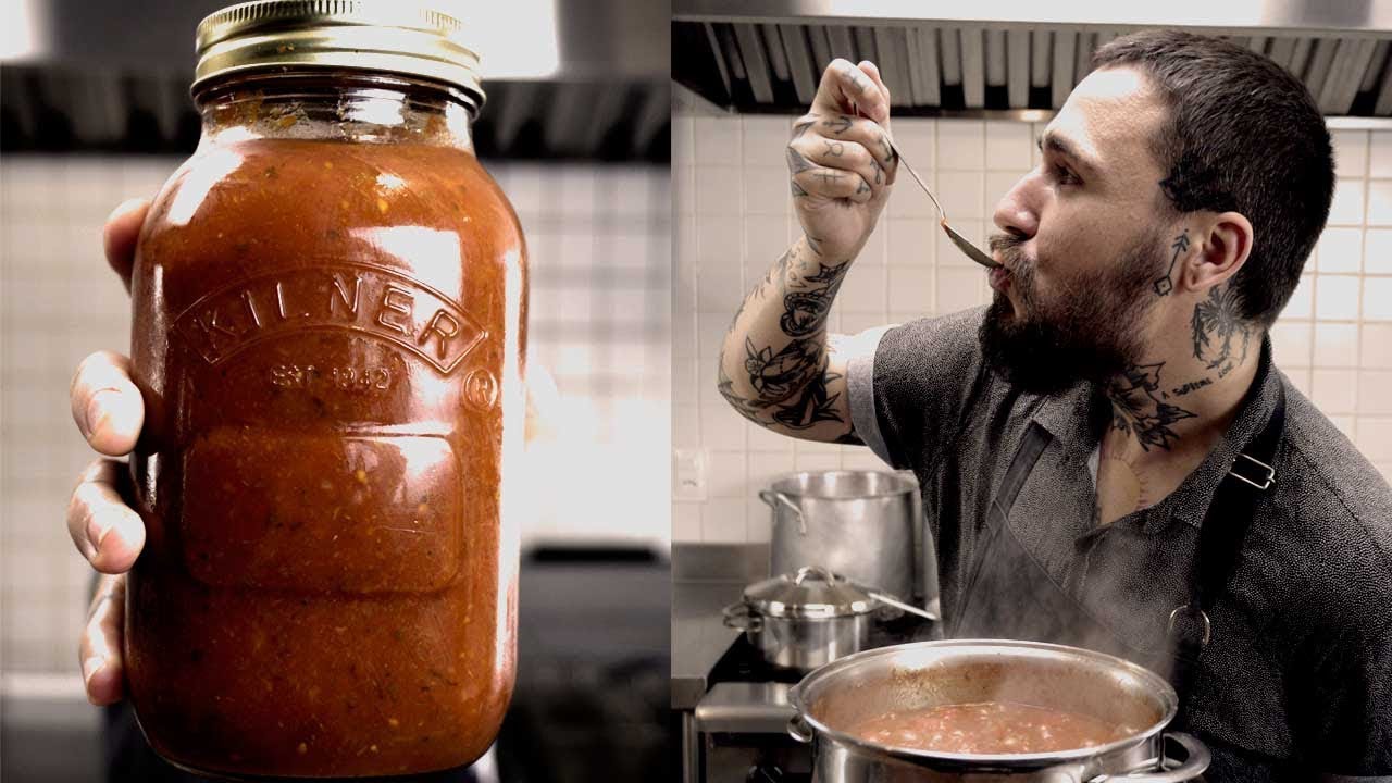 O MELHOR MOLHO DE TOMATE DO MUNDO!