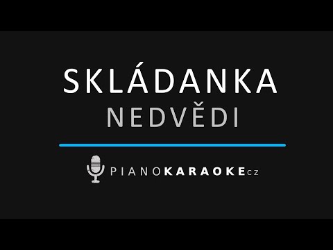 Nedvědi - Skládanka | Piano Karaoke Instrumental