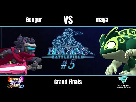 Gengur (Clairen) vs maya (Orcane) - Rivals II Grand Finals - Blazing Battlefield #5