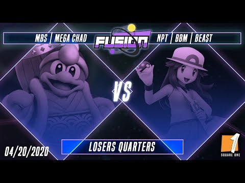 Fusion.EXE #19 - MBS | Mega Chad (King DDD) Vs. NPT | BBM | Beast (Trainer) - Losers Quarters - SSBU