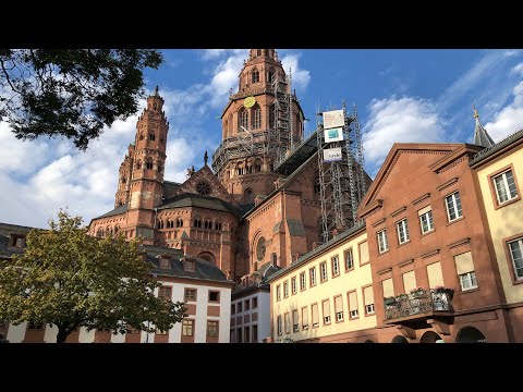 Mainz - (Moguncja) Sehenswürdigkeiten - Rheinland-Pfalz - Alemanha 4K