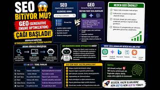 SEO Bitiyor mu? 😱 GEO (Generative Engine Optimization) Çağı Başladı!