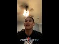VERGIL ORTIZ SHUTS DOWN REPORTER & PUTS HIM IN HIS PLACE DUE TO PAST CRITICISM