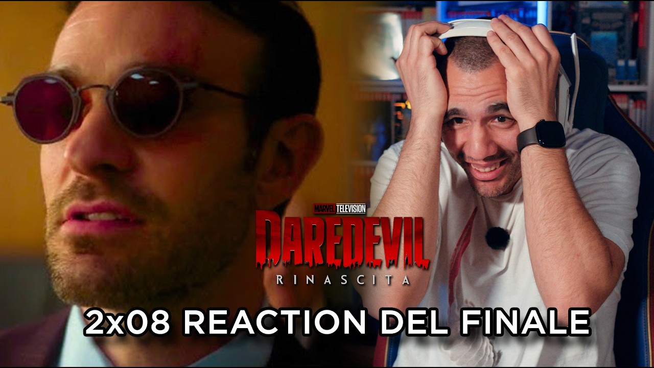 DAREDEVIL RINASCITA 2x08: REACTION DEL FINALE! STUPENDO!