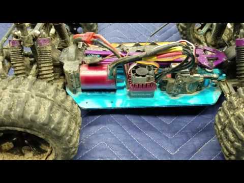 Goolrc brushless motor with 60 amp esc.