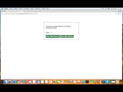 Learn to use Web Workers API in HTML5