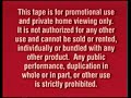 Blood Red FBI Warning Screens Walt Disney Home Entertainment Intro