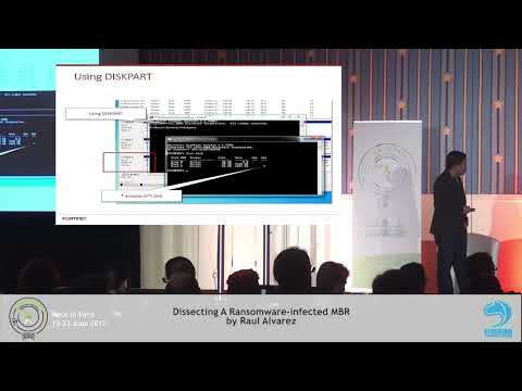 Dissecting a ransomware infected MBR by RAUL ALVAREZ