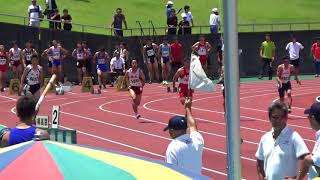 静岡県中学選抜陸上競技大会　男子100m　予選３組