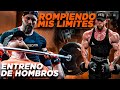 155KG!!! ROMPO MI RÉCORD PERSONAL en PRESS MILITAR SENTADO *OBJETIVO 160KG*
