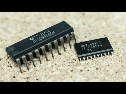 8-bit Shift Register - TPIC6B595 Nixie Driver - STM32 SPI