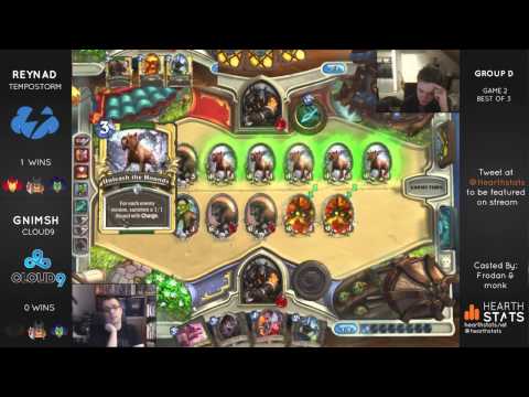 Hearthstats Invitational - Group D: Reynad vs Gnimsh