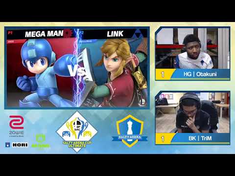 CEW HG Otakuni Link VS BK TriM Mega Man, Loser Quarter, Salty Arena Cup Ultimate #5