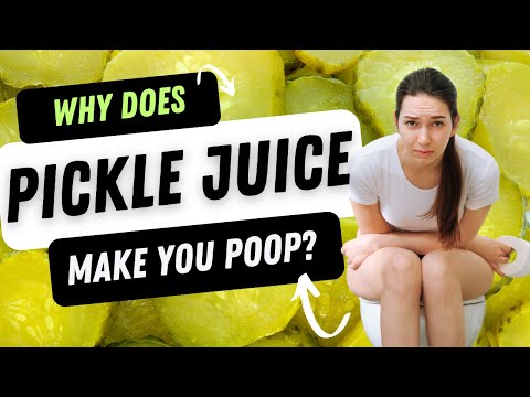Why Pickle Juice Makes You Poop: Constipation Be Gone!