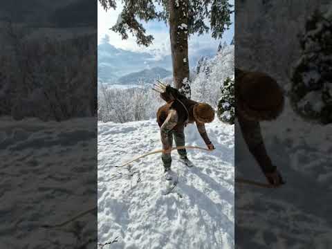 Bogenspannen mit Panoramablick