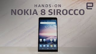 Nokia 8 Sirocco Hands-On at MWC 2018