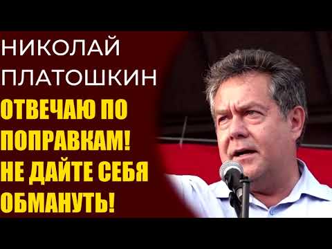 Николай Платошкин - как обманули народ России с поправками в Конституцию