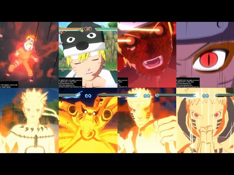 All Awakenings In Naruto Storm Series (Awakening Evolution)