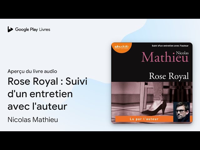 Vídeo relacionado con Rose Royal: Suivi de La Retraite du juge Wagner