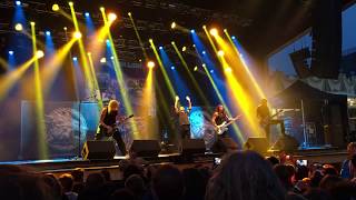 BRITISH LION feat. STEVE HARRIS - Us Against The World & A World Without Heaven (whole song) Live