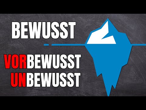 Eisbergmodell von Freud einfach erklärt! (Schichtenmodell)