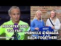 PERNILLE & MAGDA  BACK TOGETHER | PERNILLE SIGNS WITH CHELSEA | PUSHY REPORTER?!