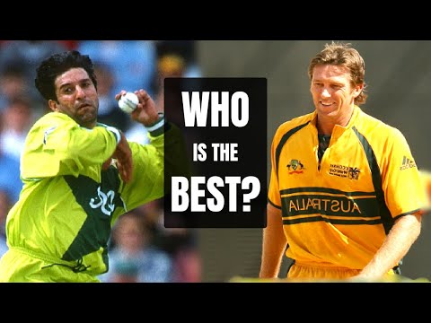 Wasim Akram vs Glenn McGrath | Who Was the Greatest Fast Bowler in Cricket History?