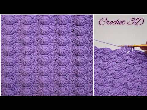 How to make a Crochet Tablecloth Part 1 6 Taplak Meja Rajut