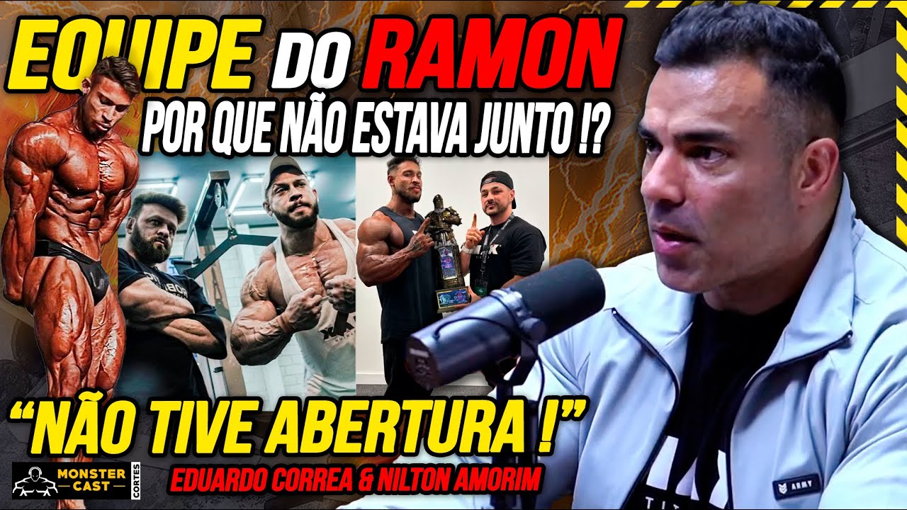 AUSÊNCIA DO CORREA NA EQUIPE DO RAMON NO OLYMPIA ! | EDUARDO CORREA & NILTON AMORIM