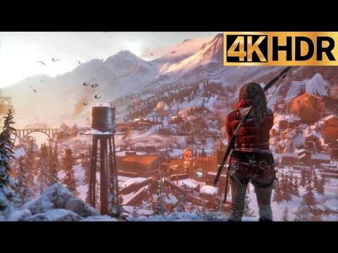 RISE OF THE TOMB RAIDER Gameplay Walkthrough Part 4 FULL GAME 4K (No Commentary)