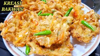 Download lagu Sold Out as Soon as It's Done! So Delicious, Savory, and Stays Crispy ‼️ 3 Bakwan Fritter Creations mp3
