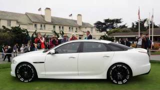 2010 Jaguar XJ75 Platinum Concept Debut at Pebble Beach Concours d'Elegance 2010