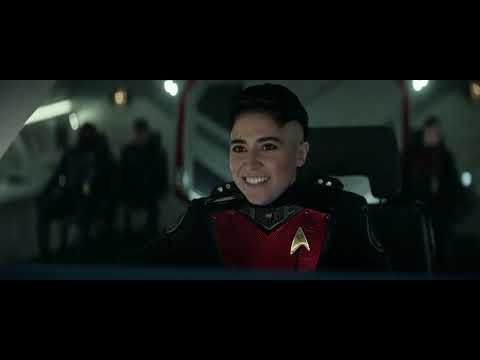 Star Trek Strange New Worlds S02E10 "I thought you were a test pilot" scene