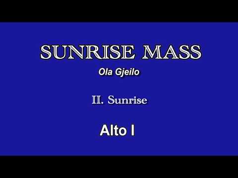Sunrise Mass - Sunrise - Alto 1
