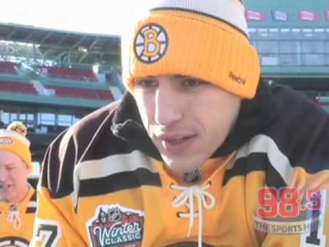 First Skate at Fenway with the Boston Bruins Legends