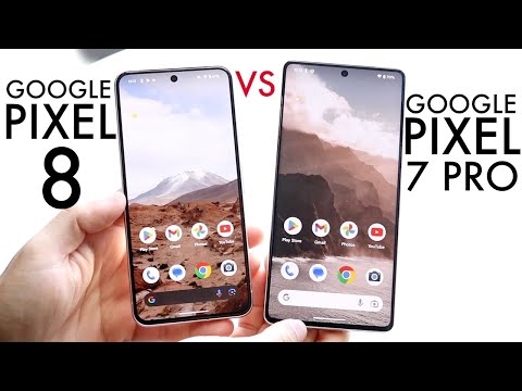 Google Pixel 8 Vs Google Pixel 7 Pro! (Comparison) (Review)