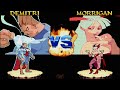 Vampire Hunter DARKSTALKERS Revenge Demitri Playthrough