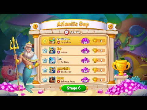 Fishdom 8290 Hard Level - NO 💣🧨💥 - The Last Level on 07/07/2021 @dvaushka  ​